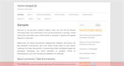 Desktop Screenshot of martin-doepel.de